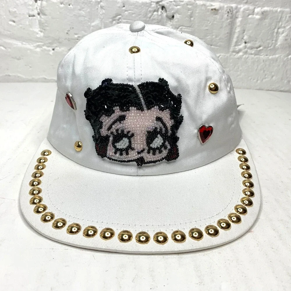 Vintage 1994 Betty Boop‎ Studded Jeweled Hat By King Features Syndicate NEW